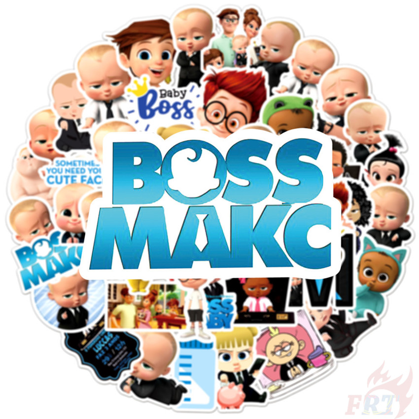 Set 30 Sticker The Boss Baby Nhóc Trùm Siêu Quậy