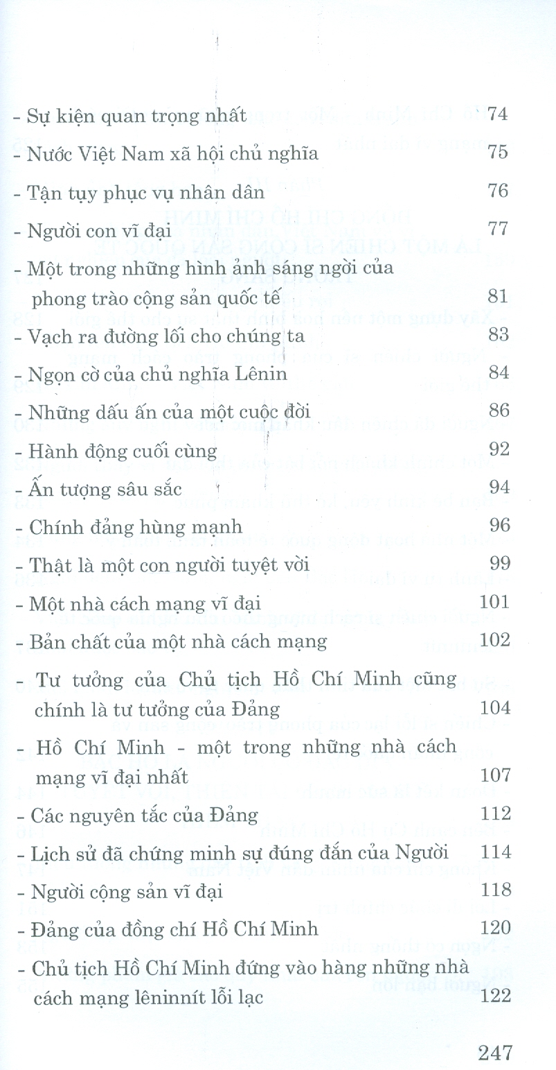 Bác Hồ Trong Trái Tim Những Người Bạn Quốc Tế
