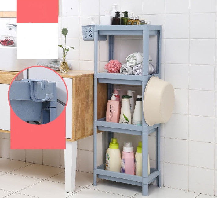Kệ để đồ nhà tắm cao cấp 4 tầng - Giao màu ngẫu nhiên