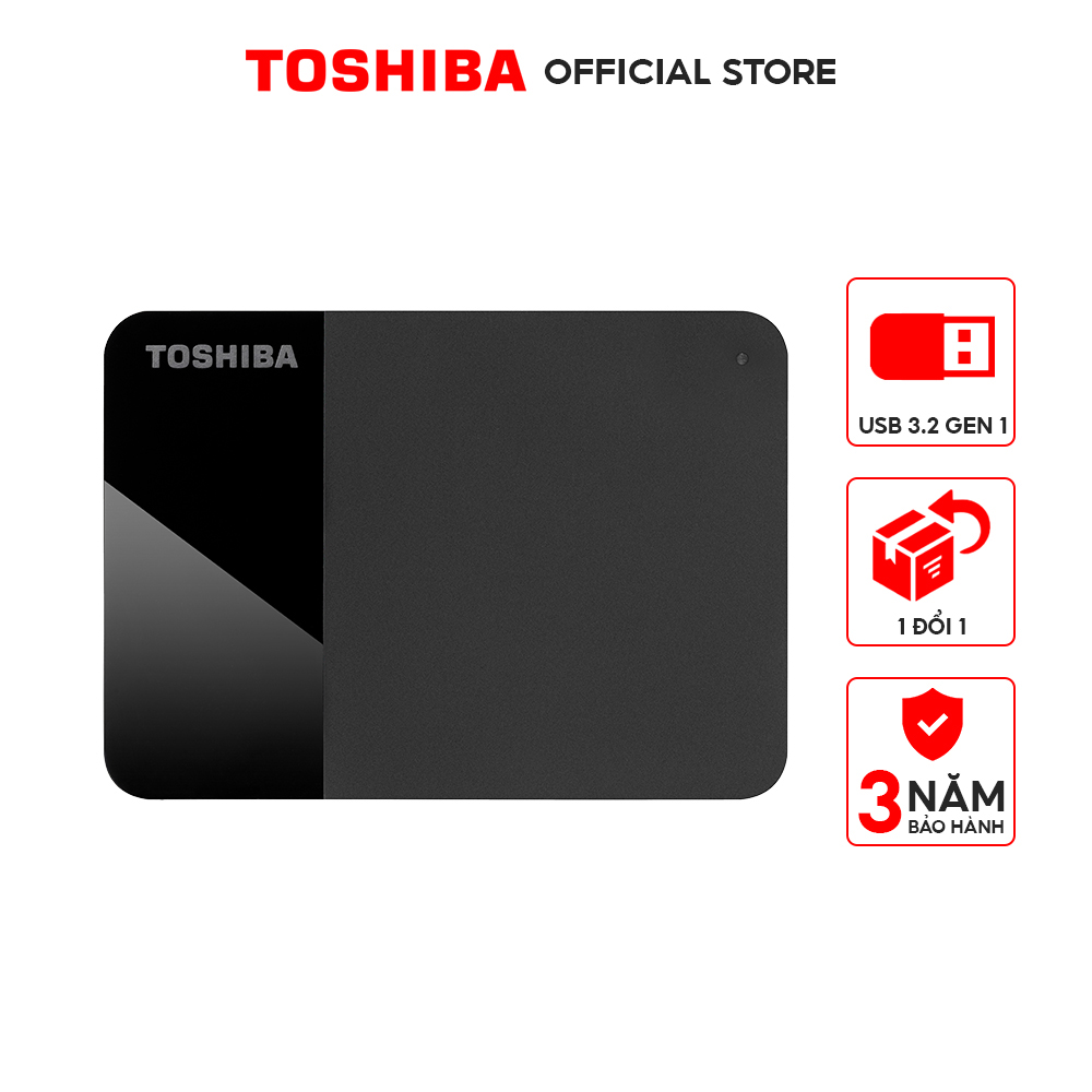 Ổ Cứng Di Động Toshiba Canvio Ready Hàng Chính Hãng