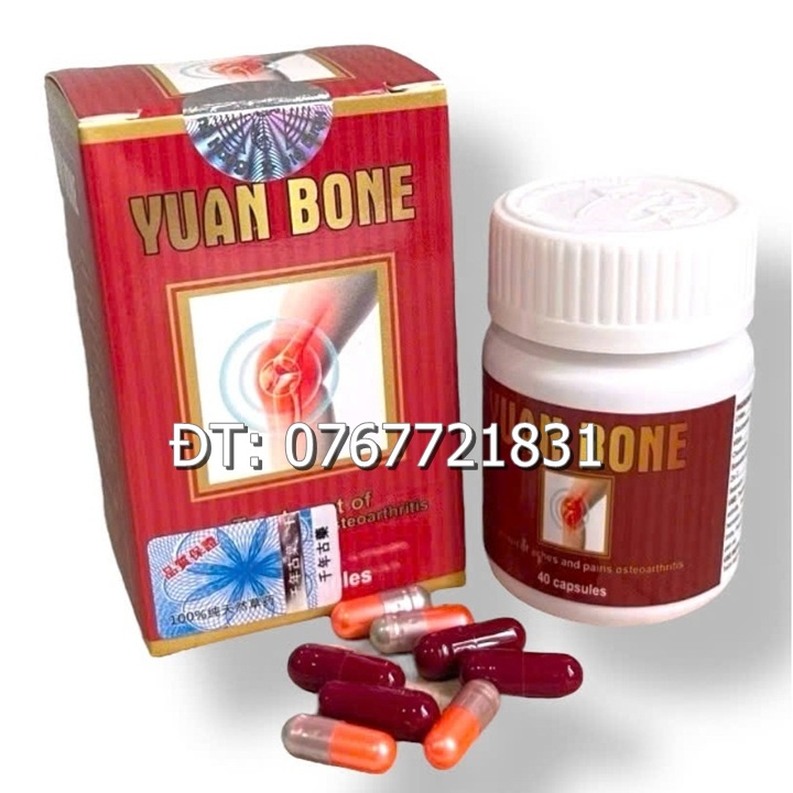 Viên uống nhức xương khớp, tê bì chân tay, thiếu chất nhầy khớp gối, khô khớp, thoát vị đĩa đệm xuất xứ Malaysia - Mã số 1361