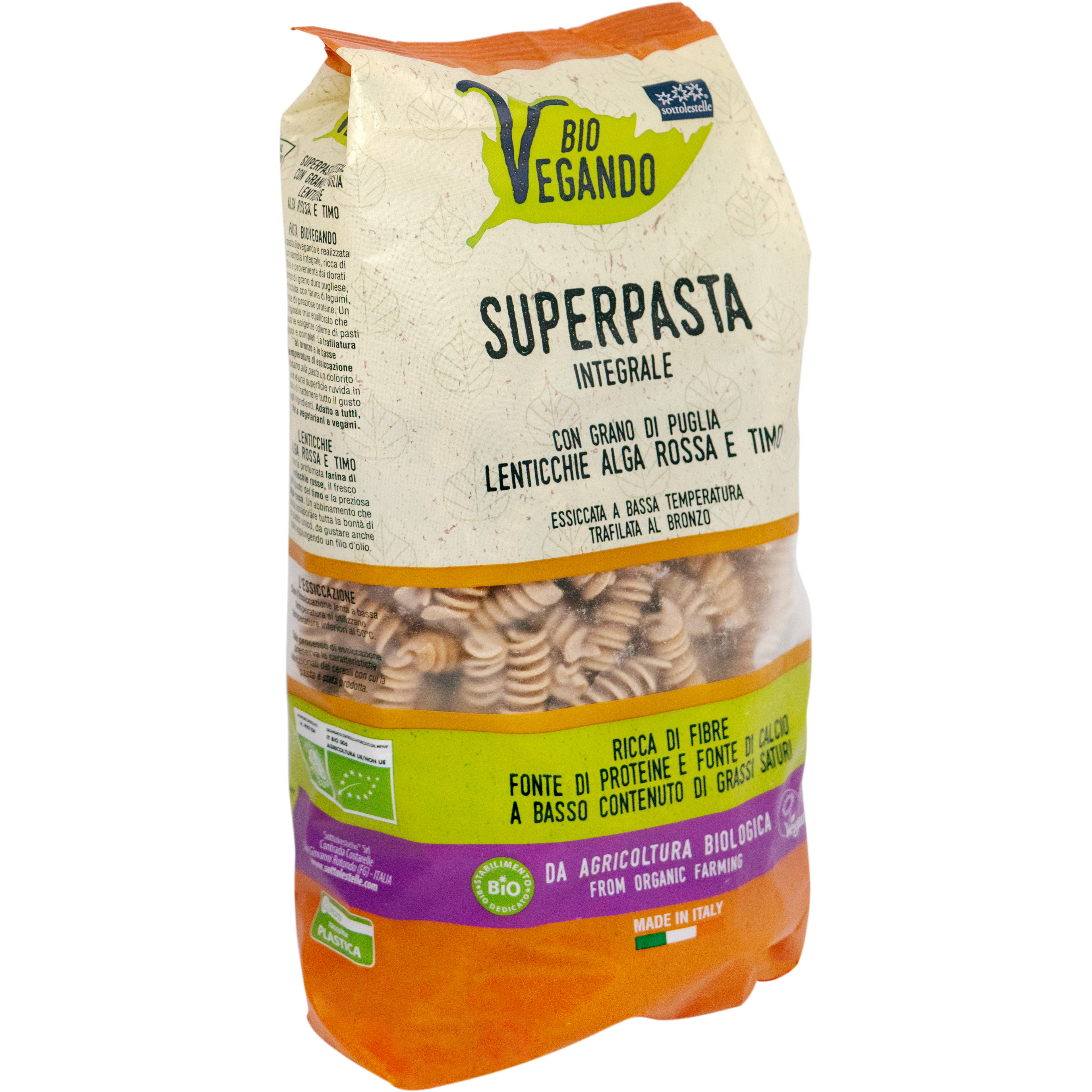 Nui xoắn Sottolestelle lăng đỏ 500g