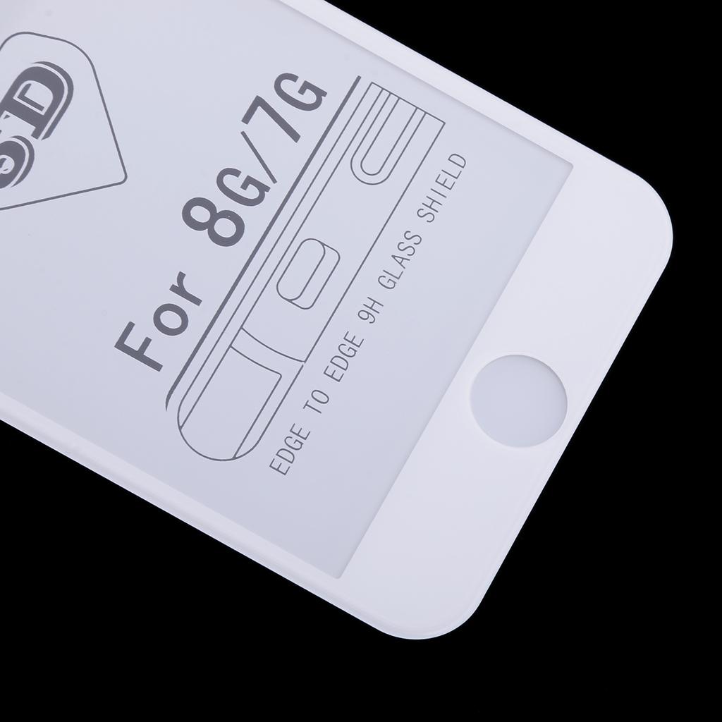 5D Curved Tempered Glass Screen Protector Full Coverage for iPhone 7 8