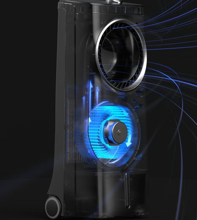 HÀNG CHÍNH HÃNG - Quạt không cánh làm mát, phun sương tạo ẩm. Kiêm lọc không khí ion âm và khử khuẩn UV, Serial 4000. Thương hiệu Hà Lan cao cấp Philips - ACR4246X