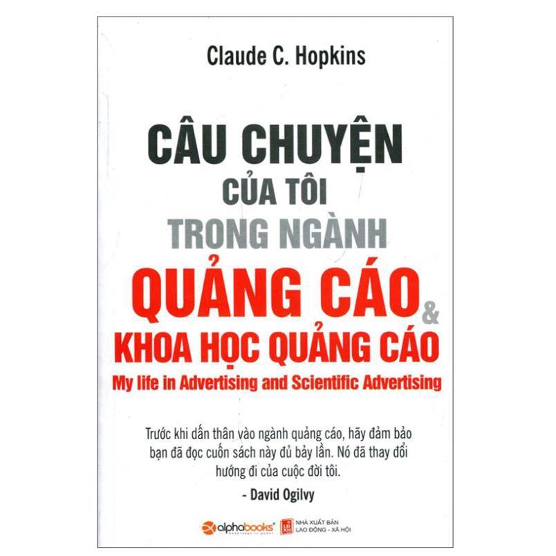 Sách Câu chuyện của tôi trong ngành quảng cáo &amp; khoa học quảng cáo