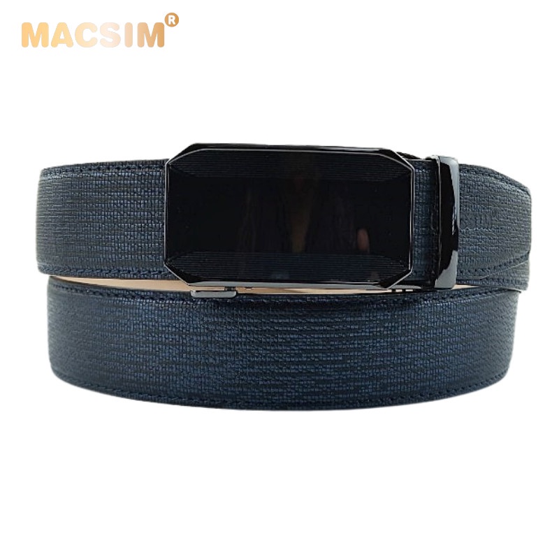 Thắt lưng nam da thật cao cấp nhãn hiệu Macsim MS048