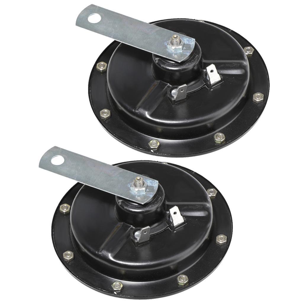 2 Pieces 12V Bass Basin Type Loudspeaker Signal