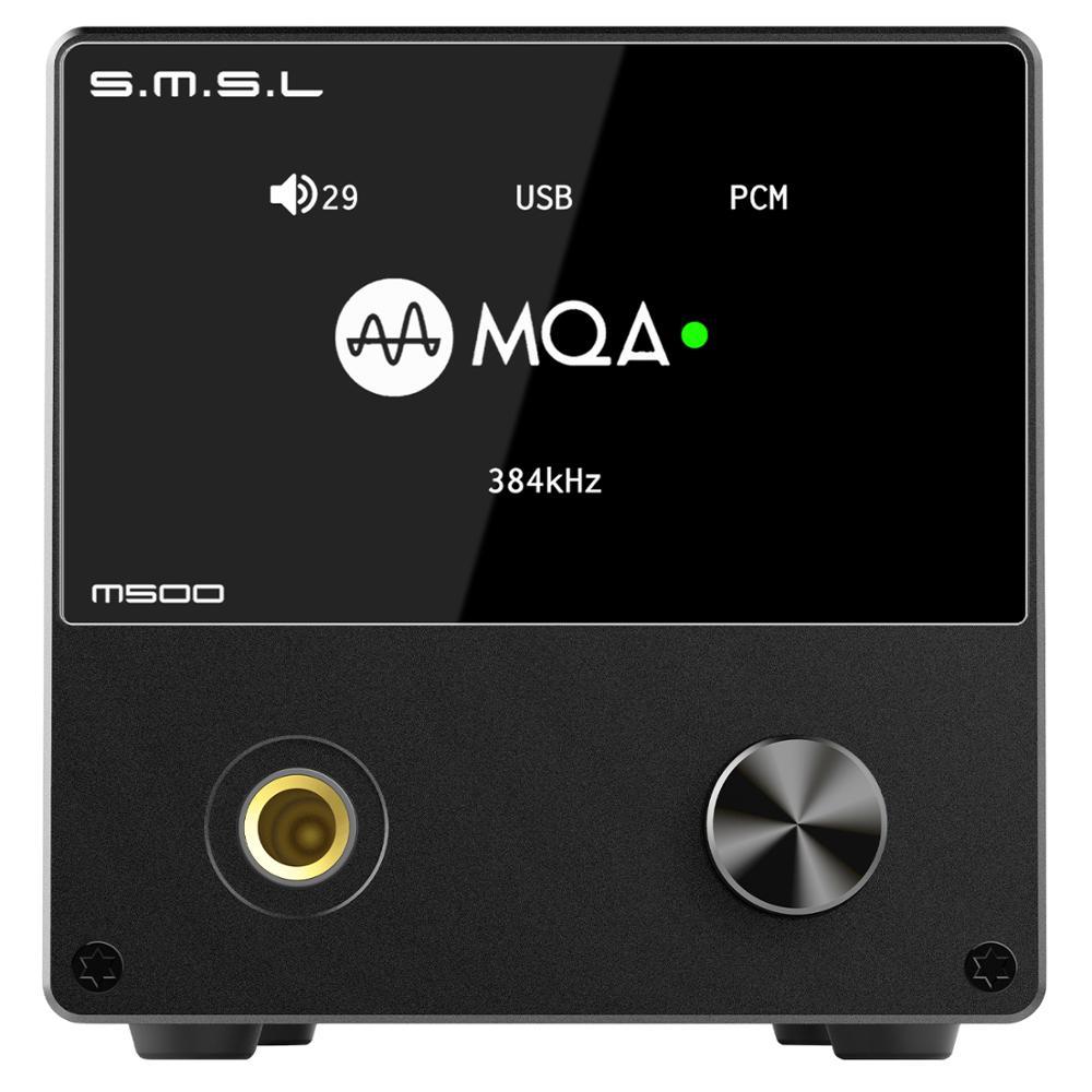 SMSL M500 Audio DAC MQA ES9038PRO XMOS XU216 Bộ khuếch đại tai nghe DSD512 bản địa