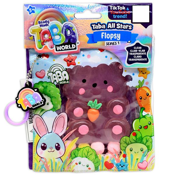 Đồ Chơi Móc Khóa Squishy - Taba World 855009-6L - Thỏ Con