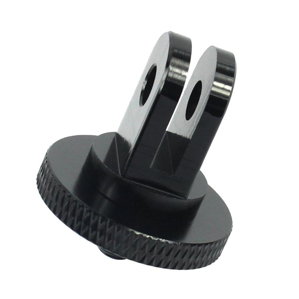 Aluminum Alloy Mini Tripod Adapter 1/4 Screw Head For  Action Camera