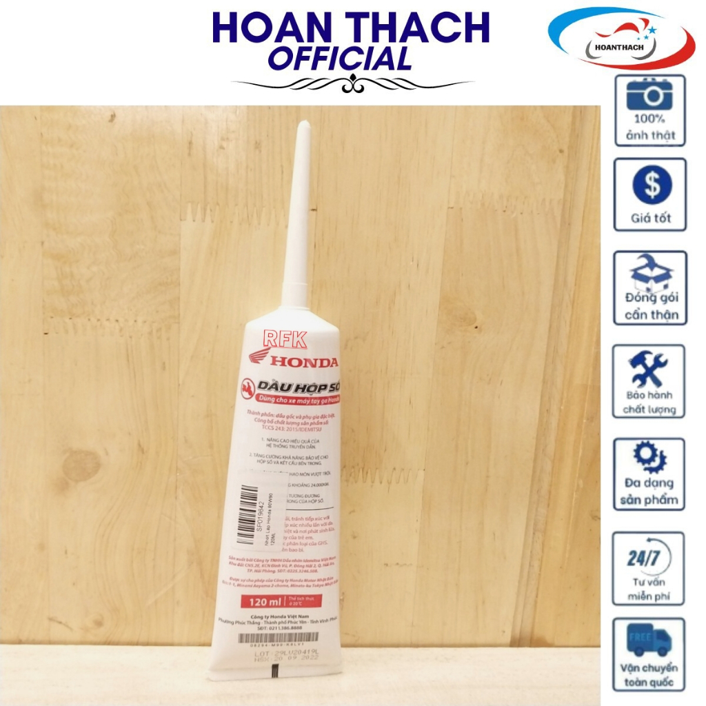 Nhớt Láp 80W90 120ML, Dùng cho nhiều dòng xe HOANTHACH SP019642