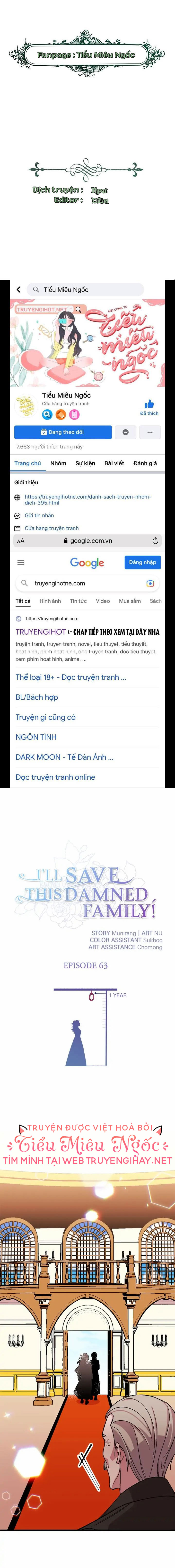 tôi sẽ cứu lấy gia tộc sắp sụp đổ chapter 63 1