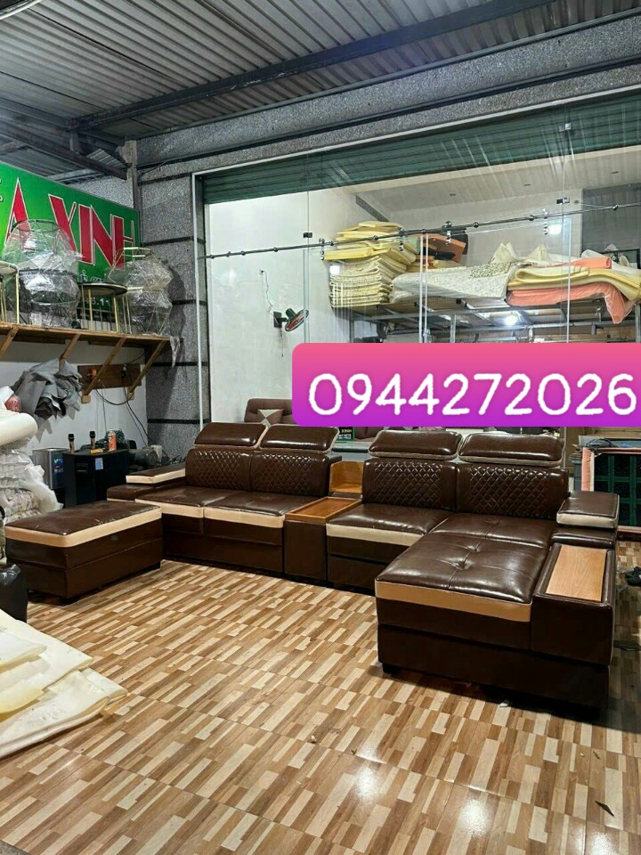 Ghế sofa da nhập khẩu giảm giá 40%