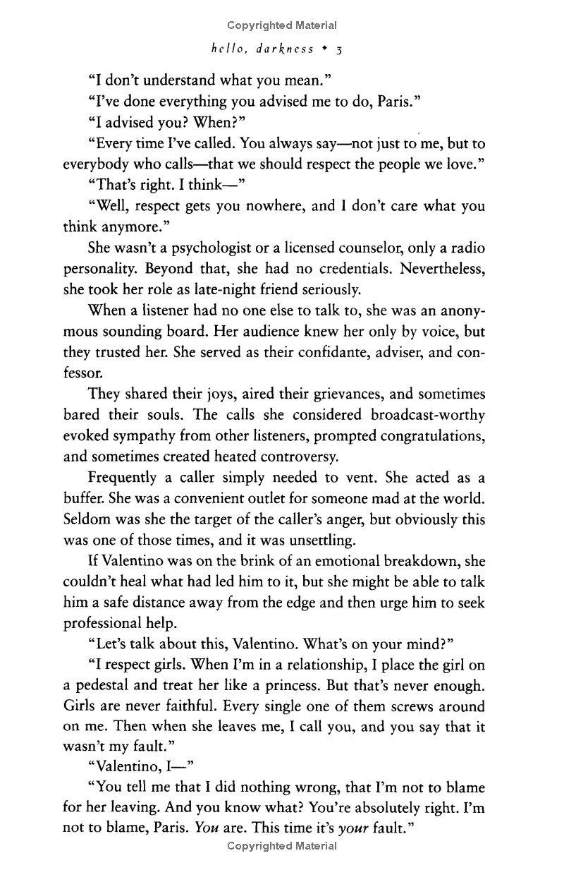 Sách ngoại văn: Hello, Darkness