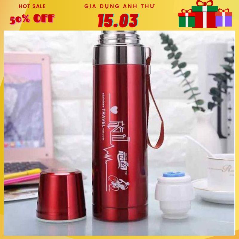 Bình Giữ Nhiệt inox 3 lớp 800ml