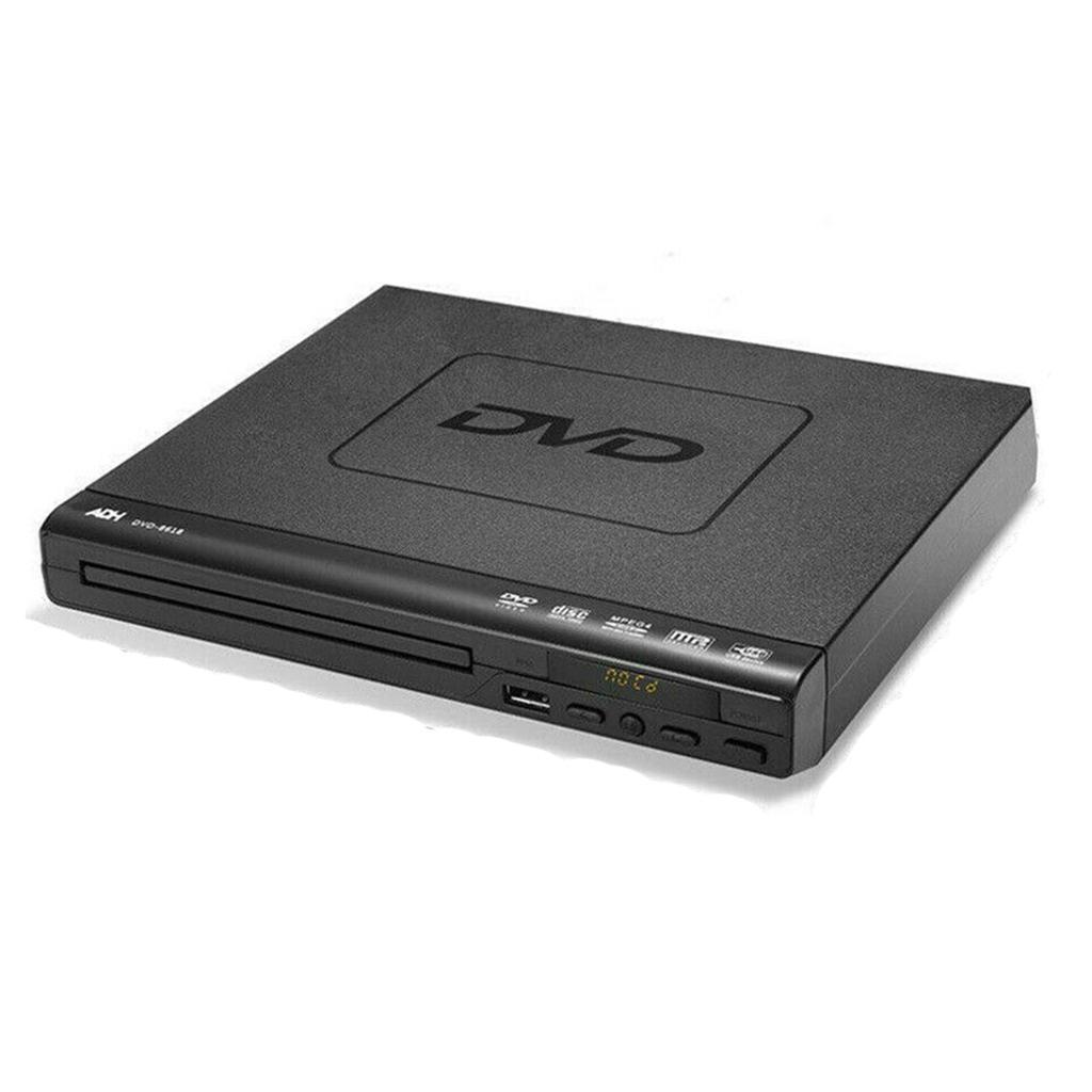 2xHD DVD Player ADH CD VCD Music Disc Upscaling USB Remote 1 inch Screen