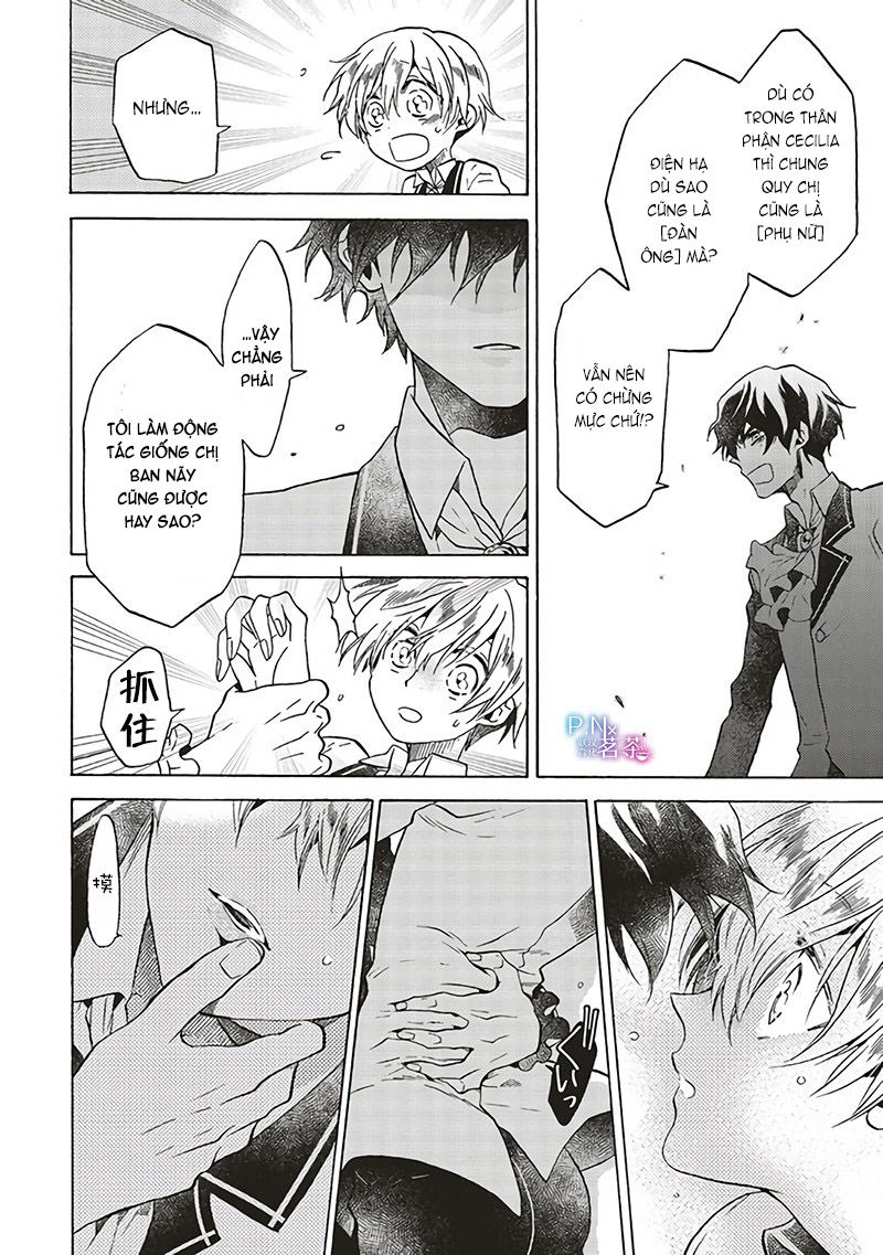 kẻ phản diện, cecilia silvie, không muốn chết, thế nên cô đã cải nam trang chapter 7.2 3