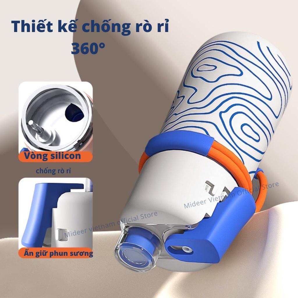 Bình nước thể thao có thể xịt khoáng Mideer Portable Spray Cup siêu nhẹ thể thao