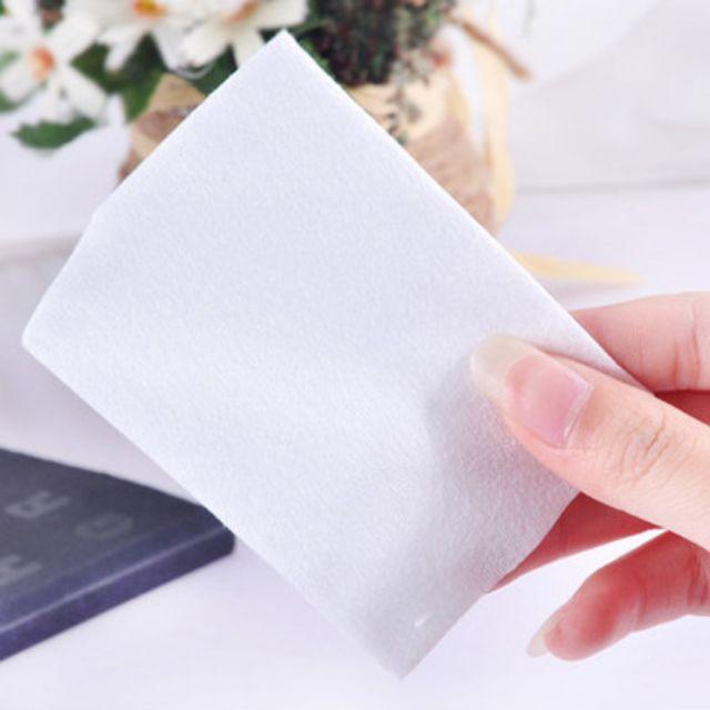 Hộp 100 miếng bông tẩy trang nhật 100% cotton