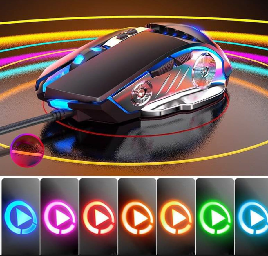 Chuột Chơi Game Có Dây G3Pro , Đèn Led đổi màu cá tính - Phiên Bản Nâng Cấp