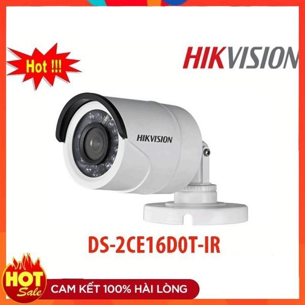 Trọn Bộ 4 Camera vỏ sắt Hikvision 16d0t-ir 2.0 mp Full HD 1080P kèm ổ cứng 500g và 80 mét dây đúc sẵn - Hàng chính hãng