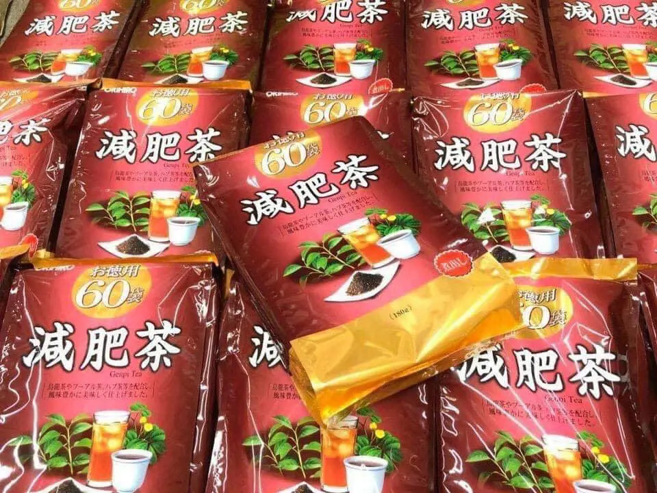 Trà Genpi Tea Orihiro Nhật Bản 60 Gói/ Túi Hàng Chính Hãng