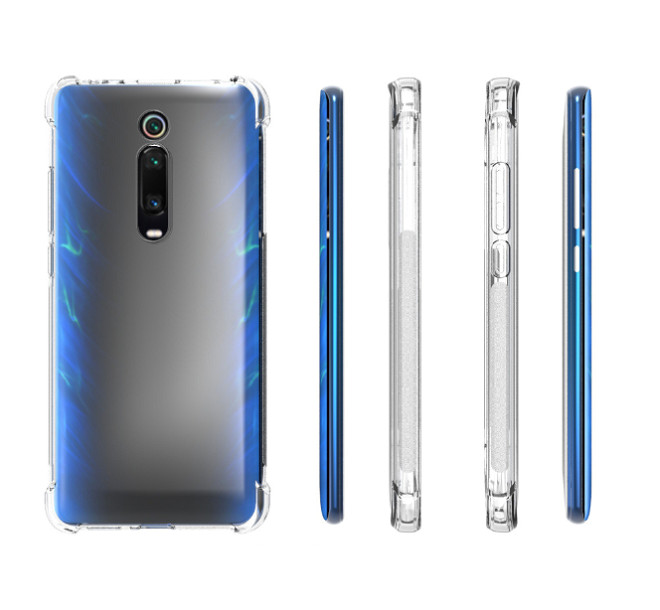 Ốp lưng Silicon dẻo trong, suốt chống sốc cho Xiaomi K20, K20 Pro
