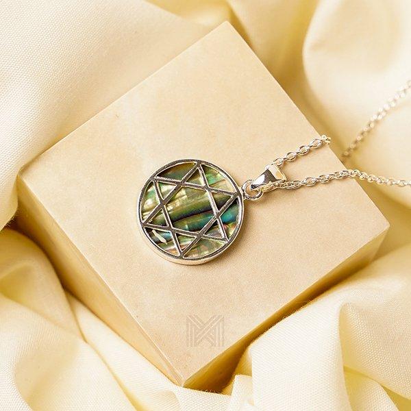 Dây chuyền Bạc 925 đính Vỏ Sò Multifaceted Millenne Paris MLNE2209