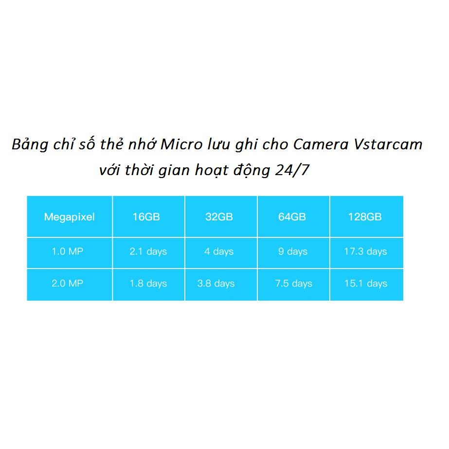 Camera Wifi IP ngoài trời C31S 1080p - 2MB zoom 4X Vstarcam - Có ghi âm thanh - Hàng Chính Hãng