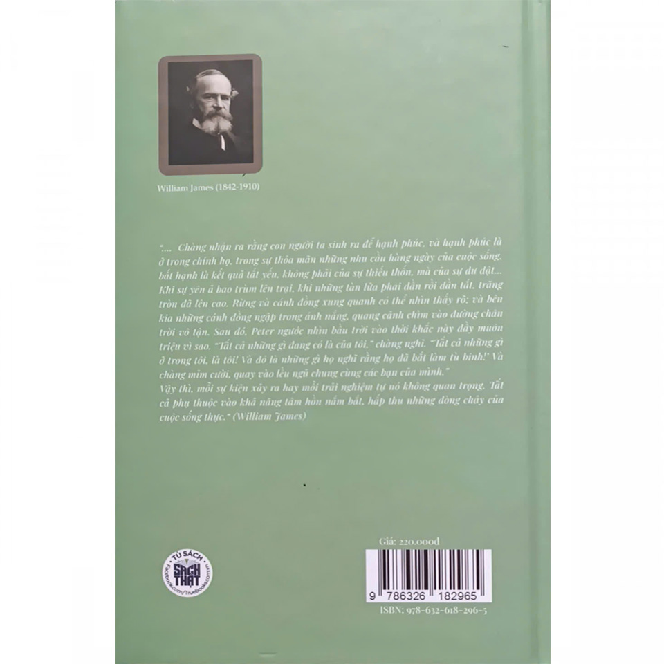 Các bài nói chọn lọc về tâm lý học (1891-1899) của William James - ảnh 3