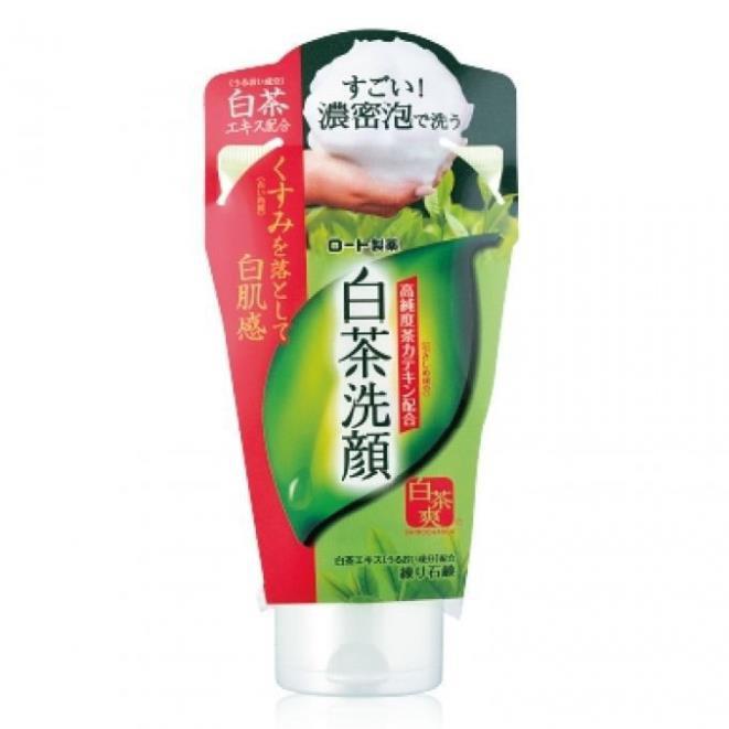 Sữa rửa mặt trà xanh R.ohto Shirochasou Nhật Bản 120g cho da dầu mụn