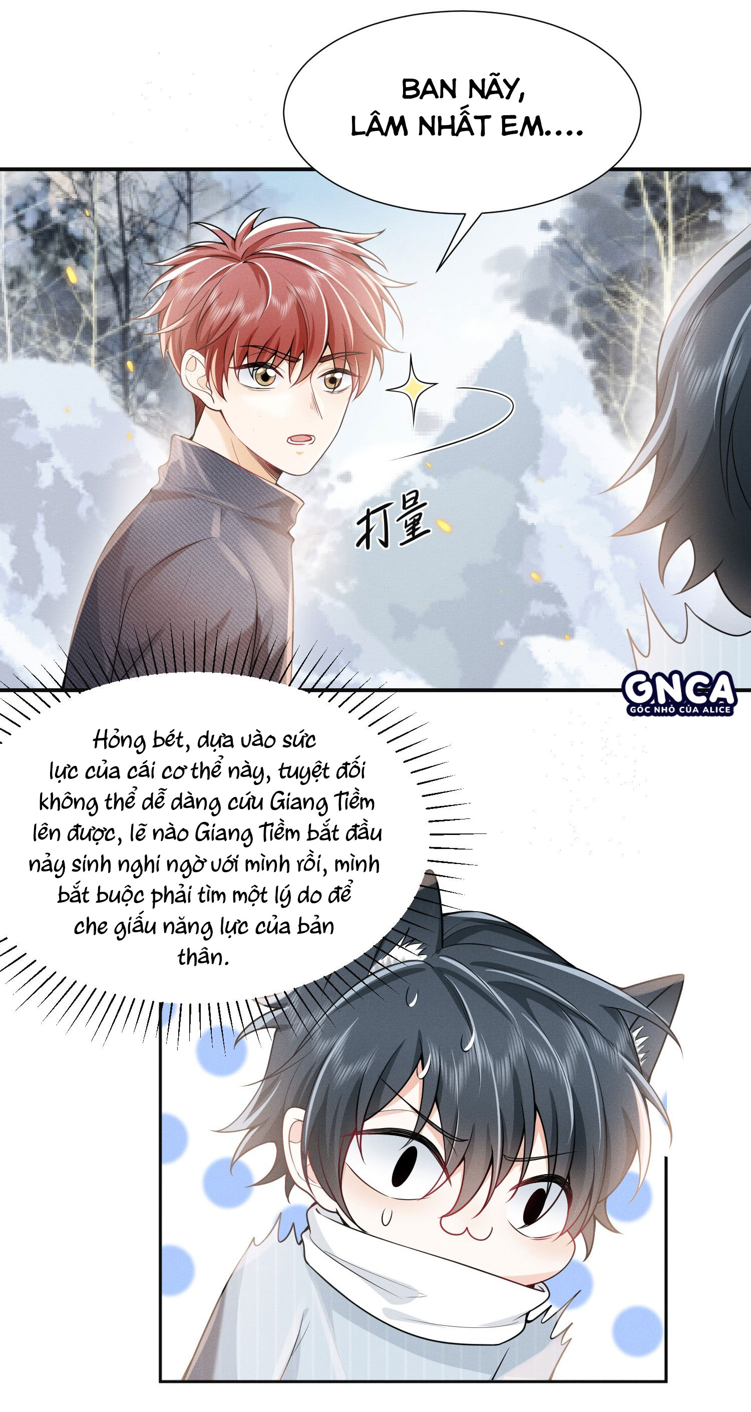 ánh mắt em trai nhìn tôi ngày càng ác độc chapter 4 15