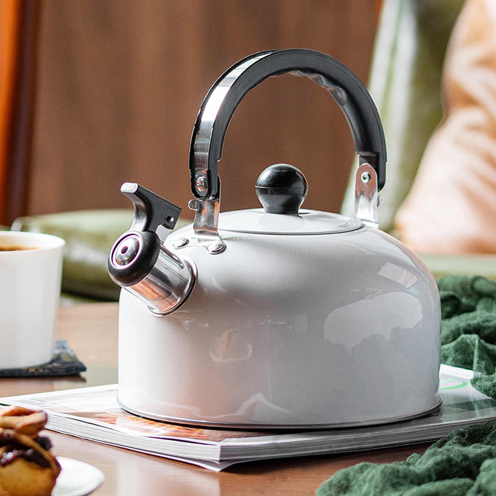 Whistling jug Kettles Anti Scald Handle Water Pot for Home Kitchen Induction Cooker