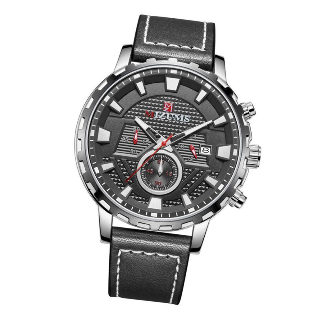 Mens Sports Business Watch Chronograph Wristwatch