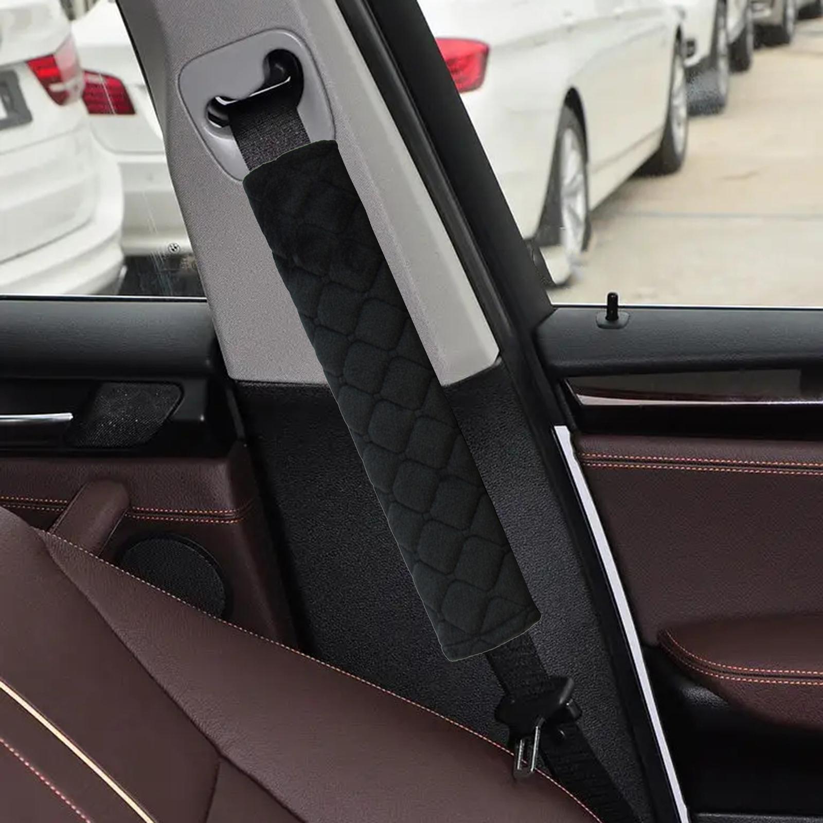 2Pcs Car Seat Belt Cover Decorations for Camera Bag Adults Kids Car