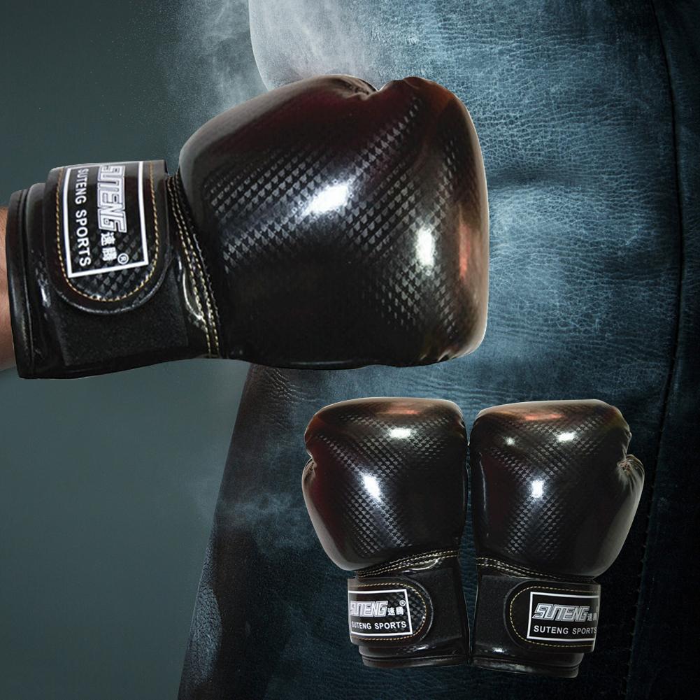 Trẻ em tay bảo vệ găng tay có thể đeo được PU Sponge huấn luyện găng tay sparring găng tay nước mắt thiết bị thể thao bền bỉ Color: Blue