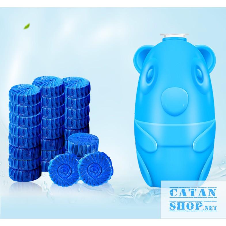 Lọ hình heo thả bồn cầu diệt khuẩn, khử mùi, tẩy siêu sạch, mùi thơm diệu nhẹ giúp giữ vệ sinh bồn cầu
