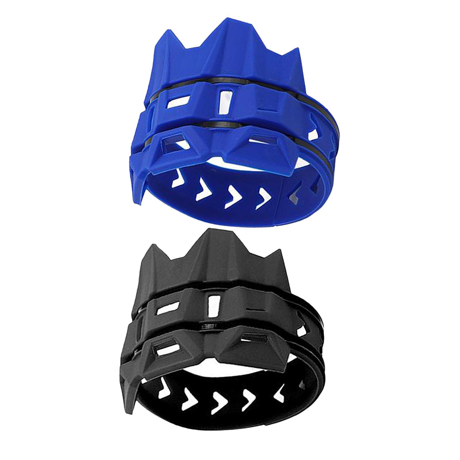 2pcs Motorcycle Exhaust  Pipe Protector Heat  Cover Universal Fit