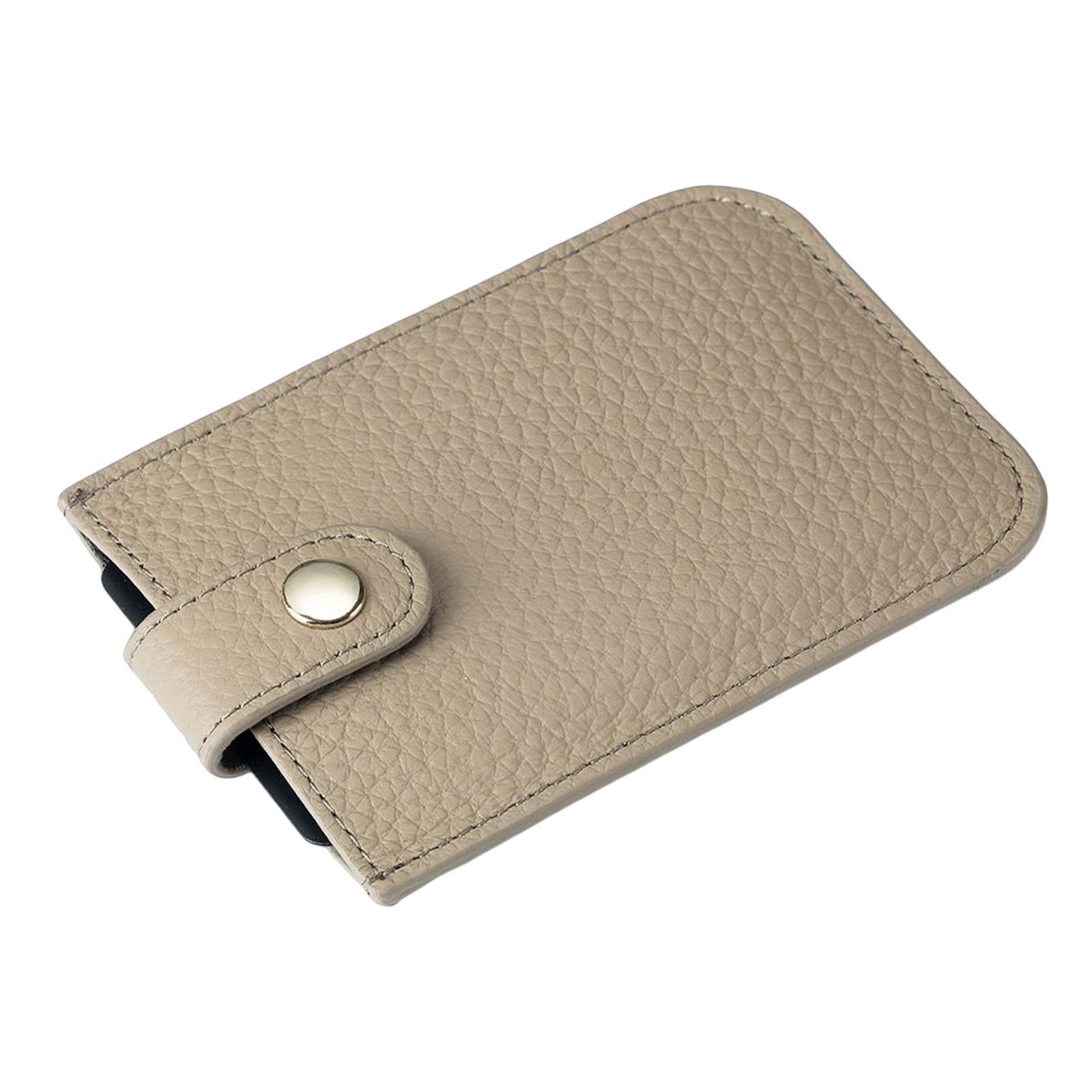 Pocket Modern Card Holder with Compartment Purse Gift Casual Minimalist Thin Wallet
