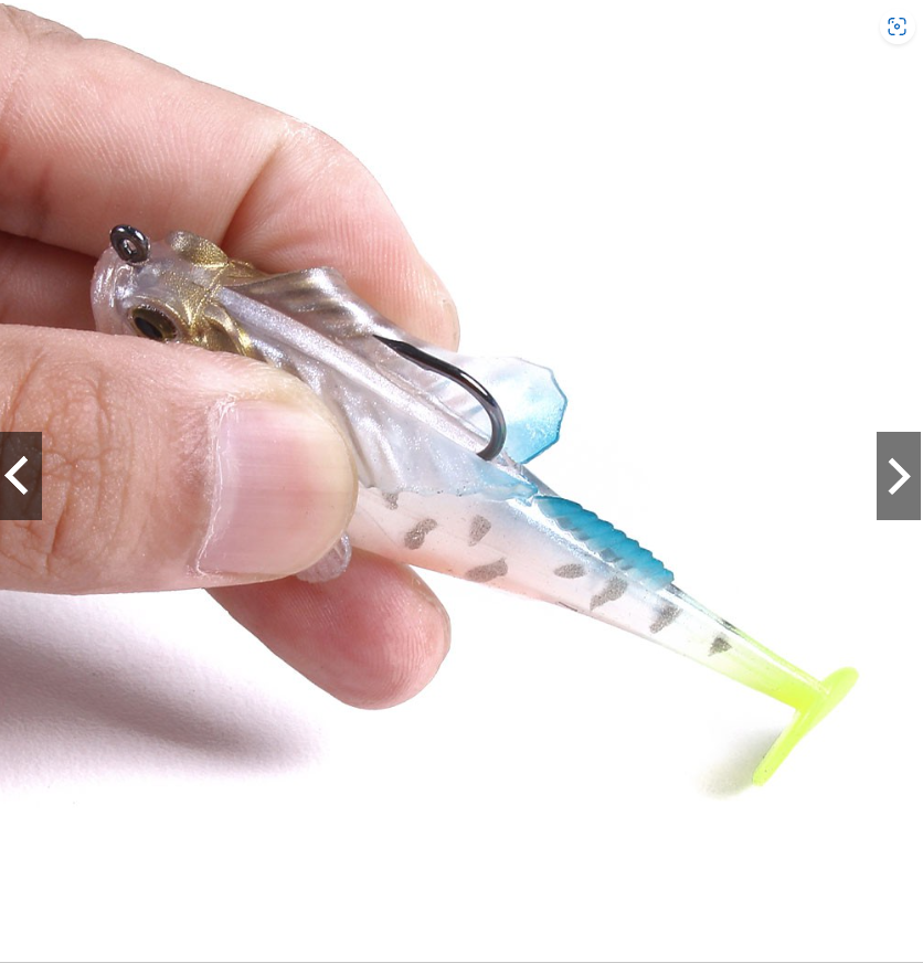 Mồi câu mồi mềm mới nhử mồi 7cm / 14g mồi cá thòi lòi.