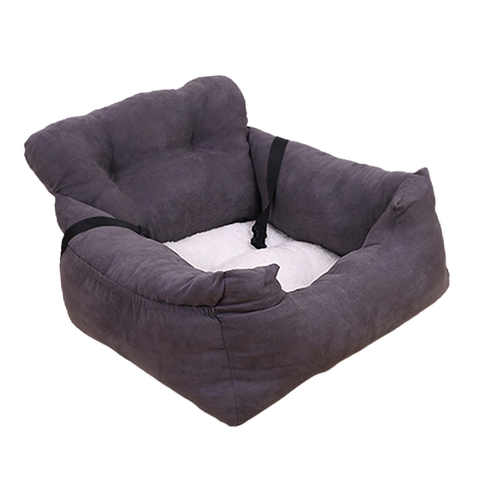 Dog Car Seat Bed Pet Car Booster Seat for Kitty Kitten Small and Medium Dogs