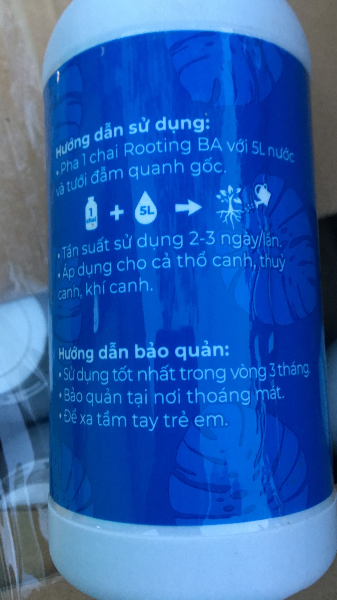 Sản phẩm Dung dịch Rooting BA lọ 500ml