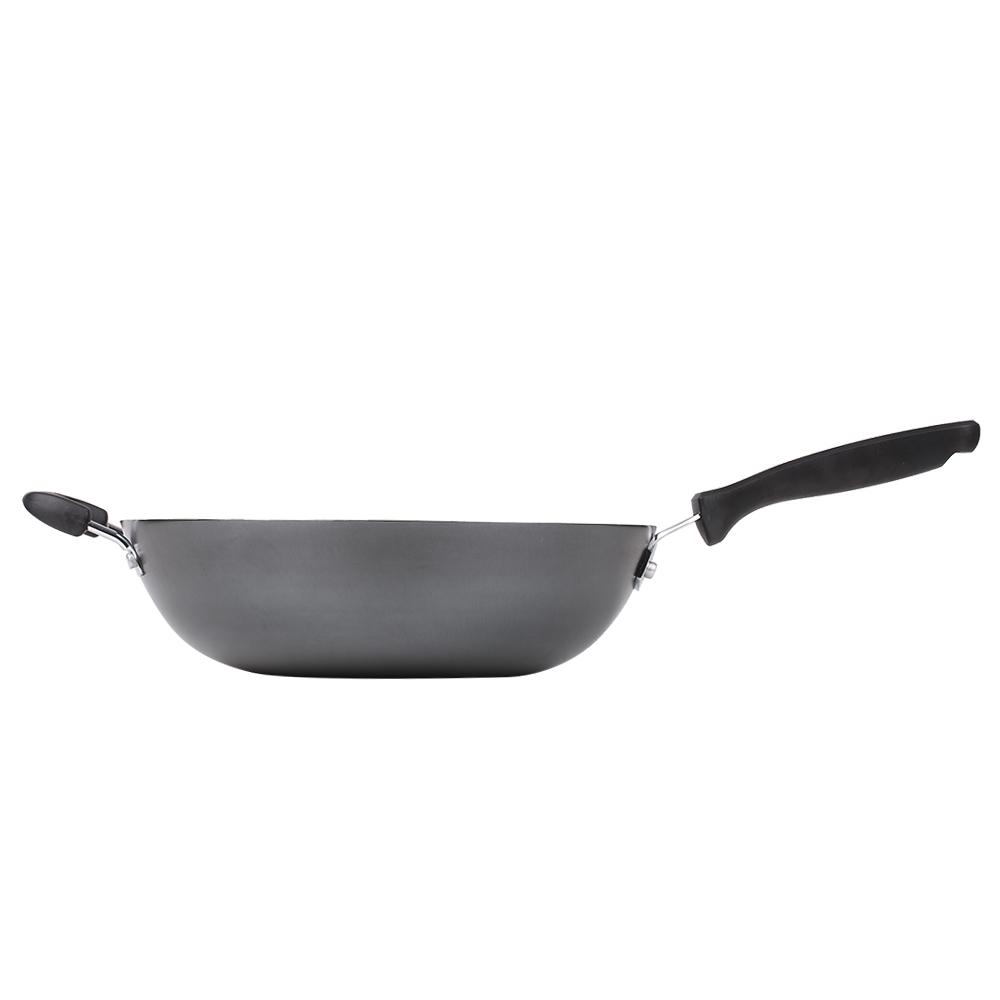 Chảo chống dính bằng gang đường kính 13 inch có đáy phẳng dùng để nấu nướng