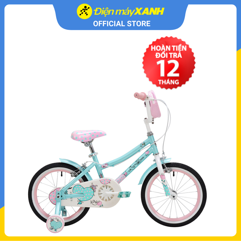 Xe đạp trẻ em Kent Love Bug V201613 16 inch Xanh Dương