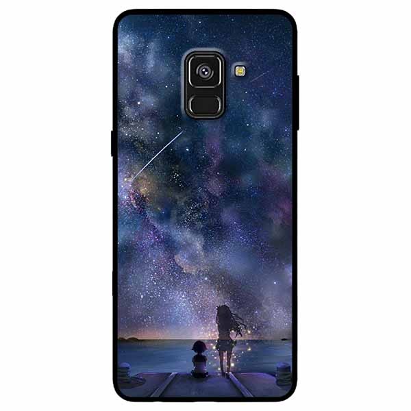 Hình ảnh Ốp lưng dành cho Samsung A8 2018 mẫu Mơ Hồ