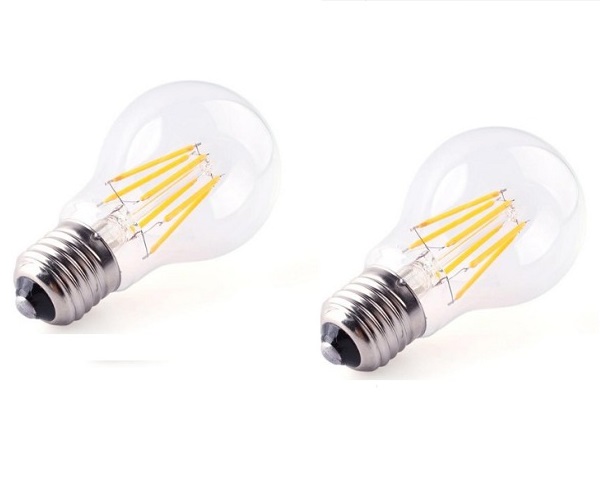 Bộ 5 bóng đèn Led Edison A60 6W đui E27