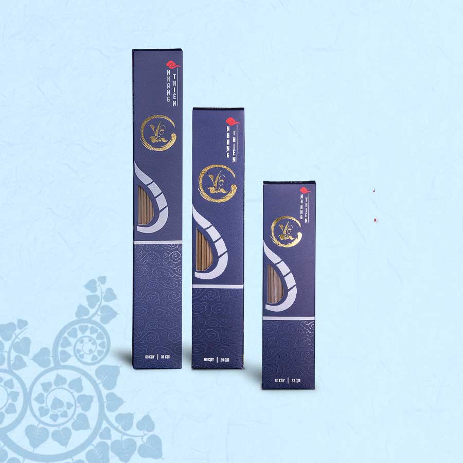 Combo 3 Hộp Nhang Thuốc Nam 22cm + 29cm + 38cm  - Nhang Thảo Mộc - Nhang trị liệu an toàn sức khoẻ gia đình