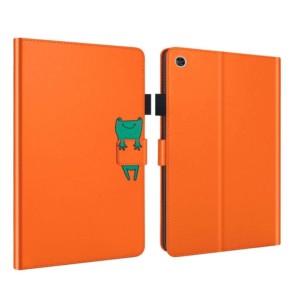 Bao da máy tính bảng nắp lật chất liệu da Pu silicon mềm tích hợp ví có ngăn đựng thẻ cho Honor Pad 6 2020 10.1