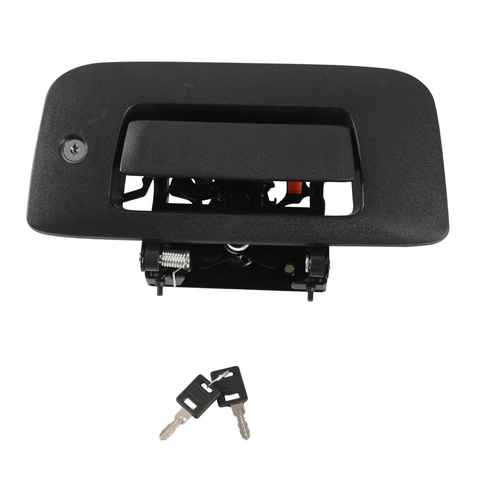 Tailgate Lock Kit, Replace Tail Gate Bezel Lock for GMC Sierra 2007-2014 22755305