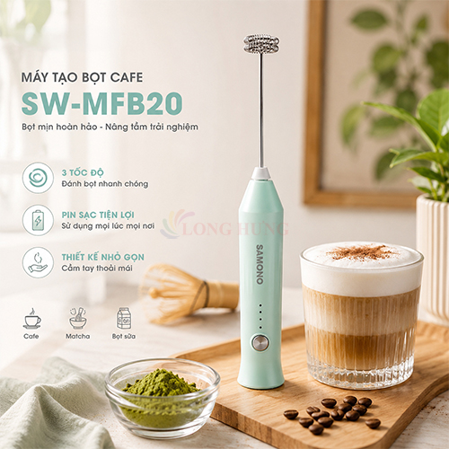 Máy tạo bọt cafe Samono Milk Frother - Hàng chính hãng